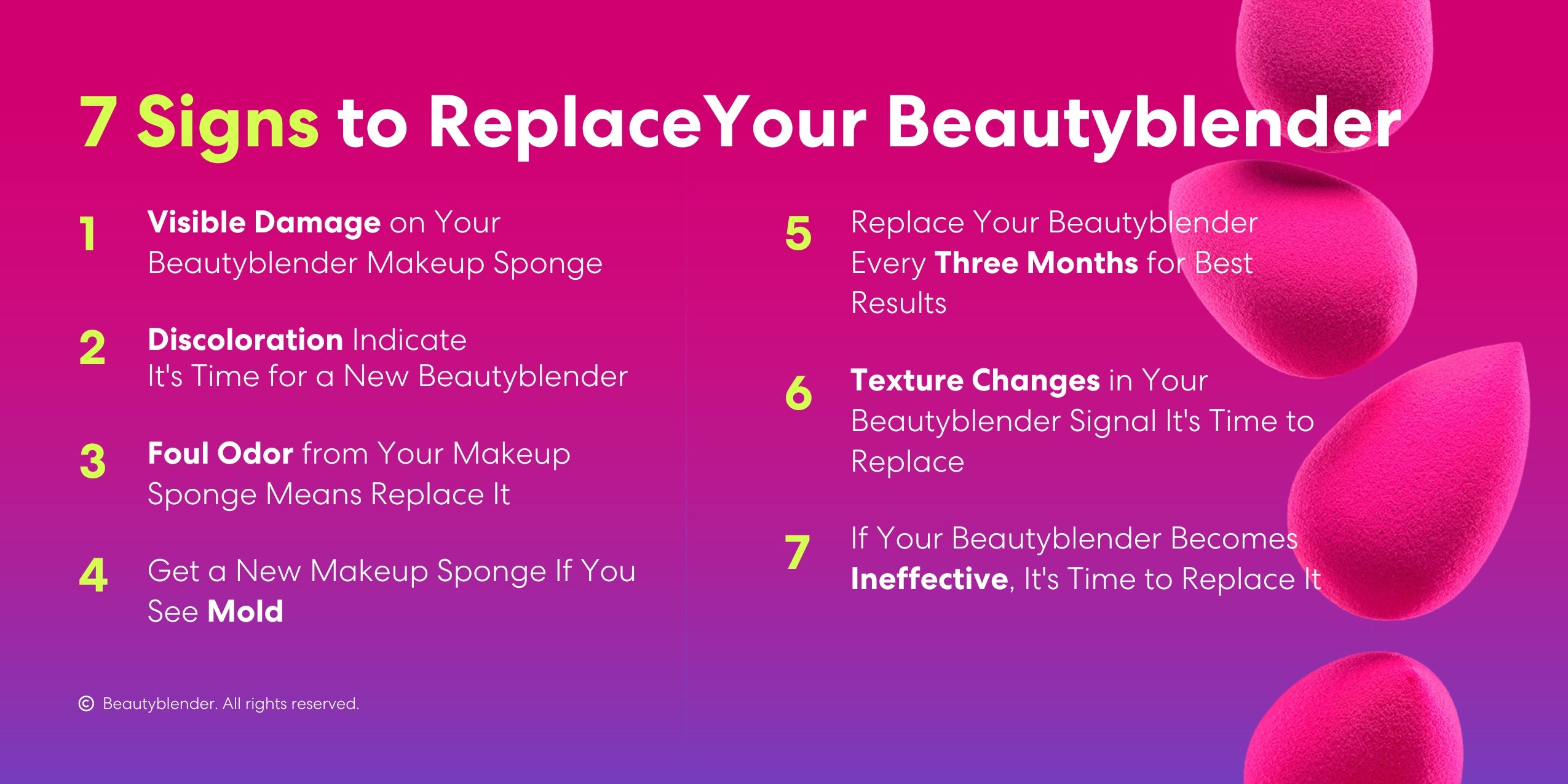 7 Signs It's Time to Replace Your Beautyblender