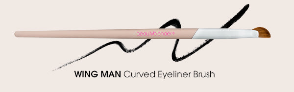 wing man angled eye brush