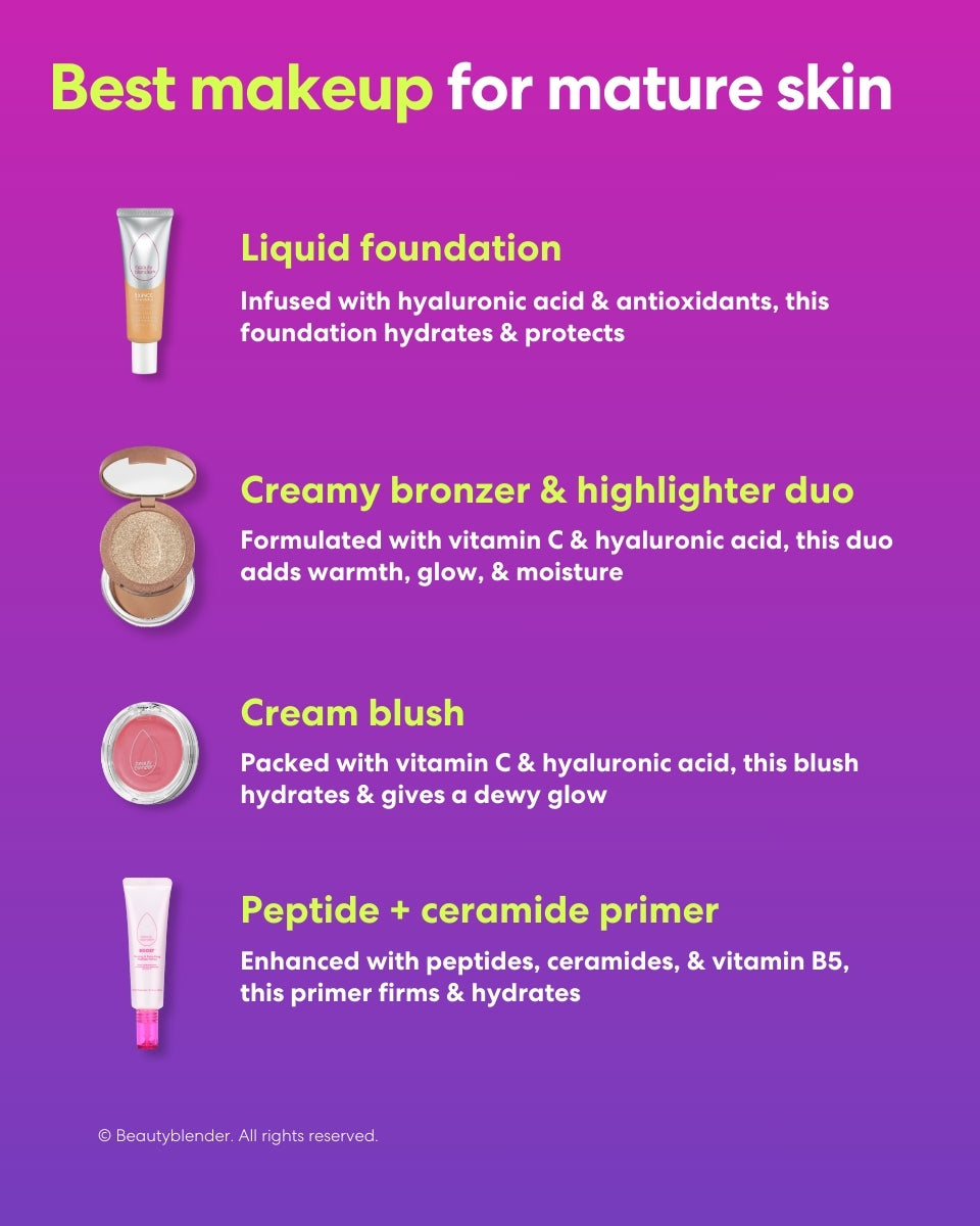 Best makeup for mature skin