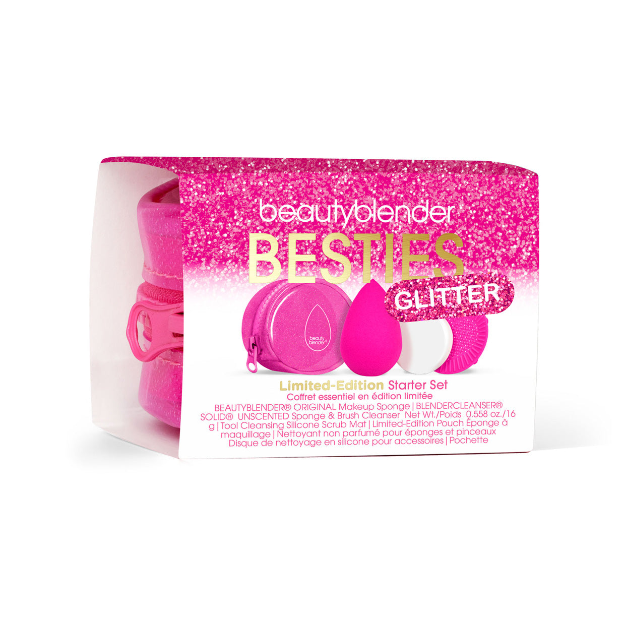 Besties Glitter Blend & Cleanse 4-Piece Starter Set view 2