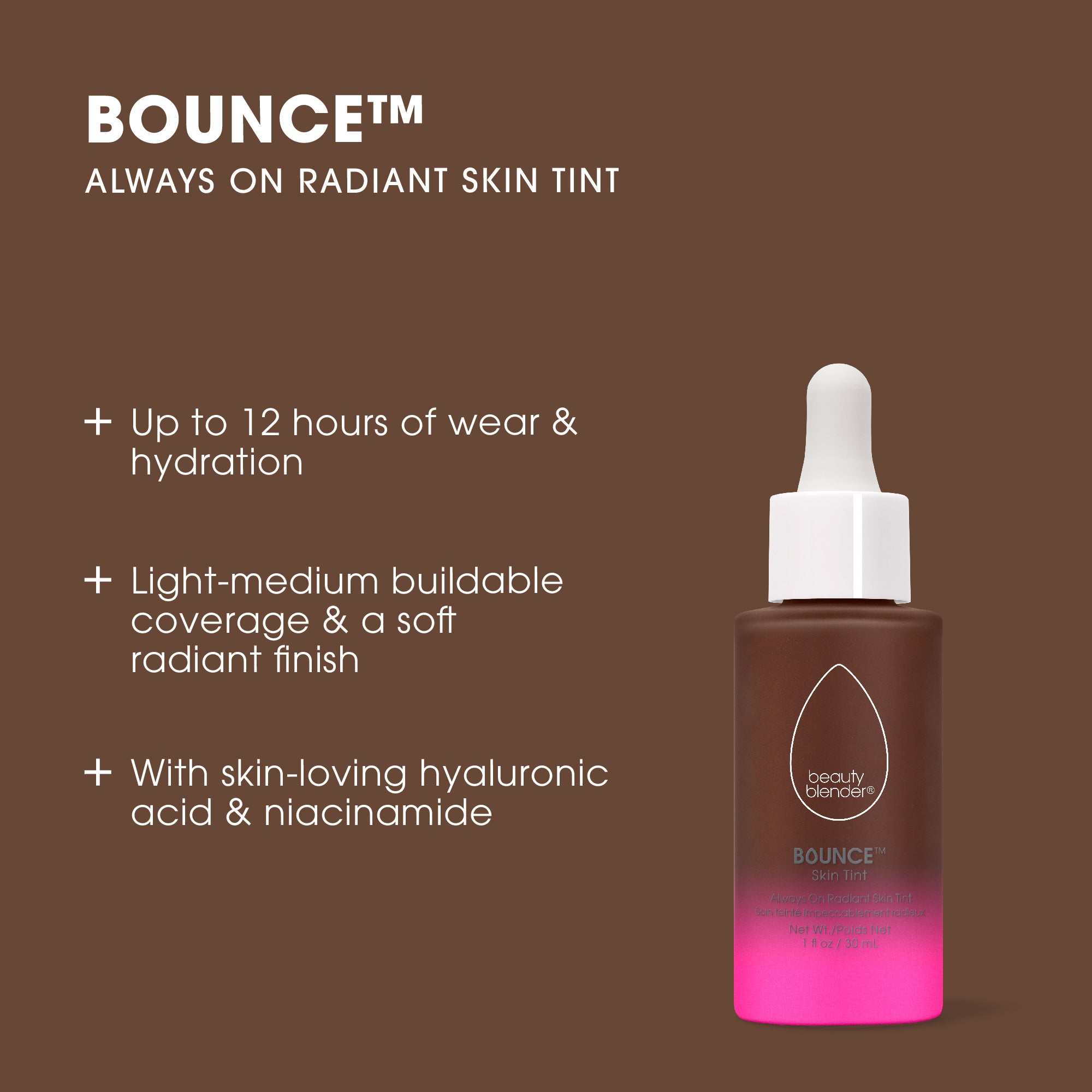 deep-1benefits-of-beautyblender-skin-tint-bounce™-always-on-radiant-skin-tint-up-to-12-hours-of-wear-hydration-light-medium-buildable-coverage-a-soft-radiant-finish-with-skin-loving-hyaluronic-acid-niacinamide