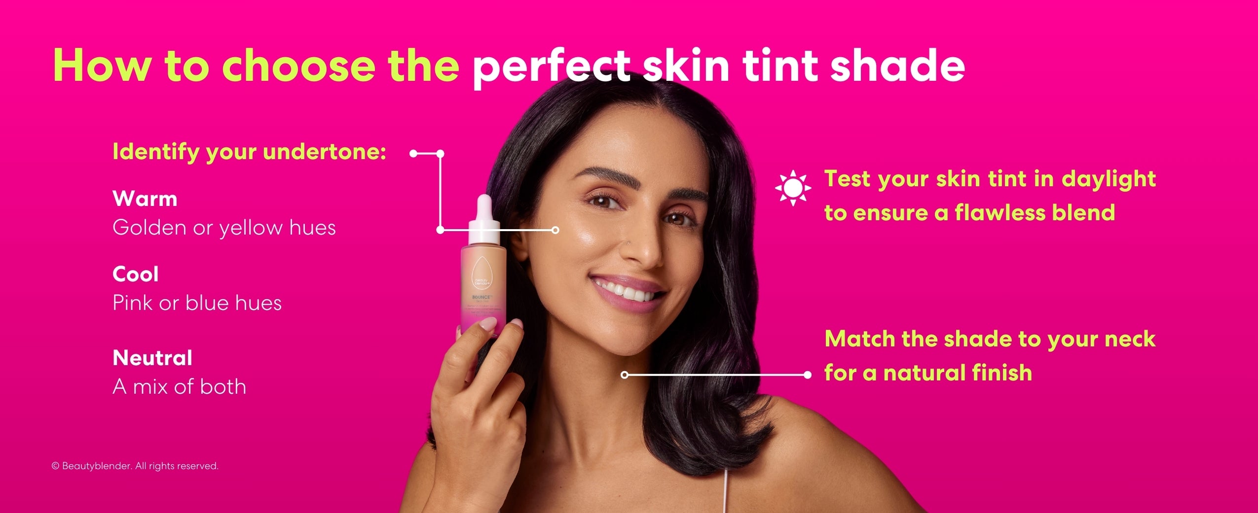 How to choose the perfect skin tint shade