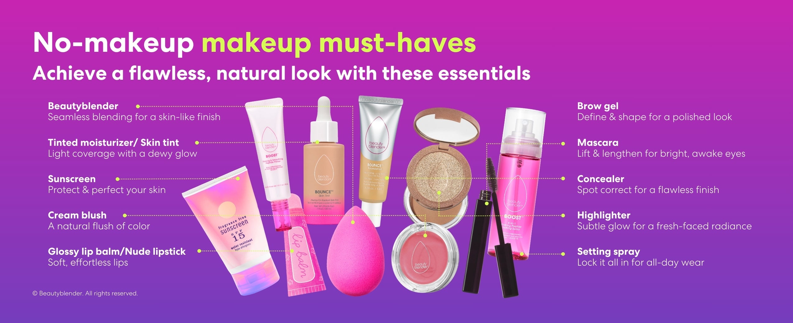 No-makeup makeup must-haves