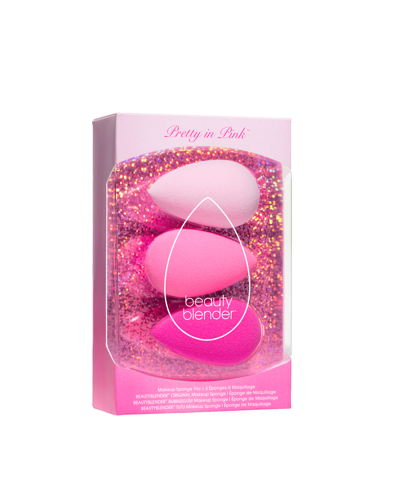 Pretty In Pink Makeup Sponge Trio view 2