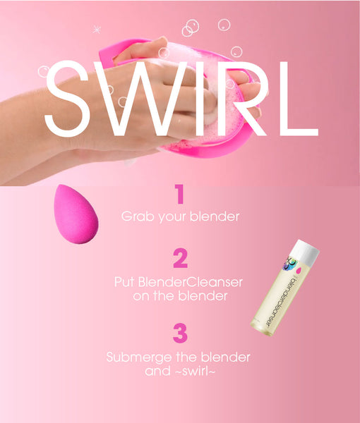 Swirl: The key to deep cleaning makeup sponges