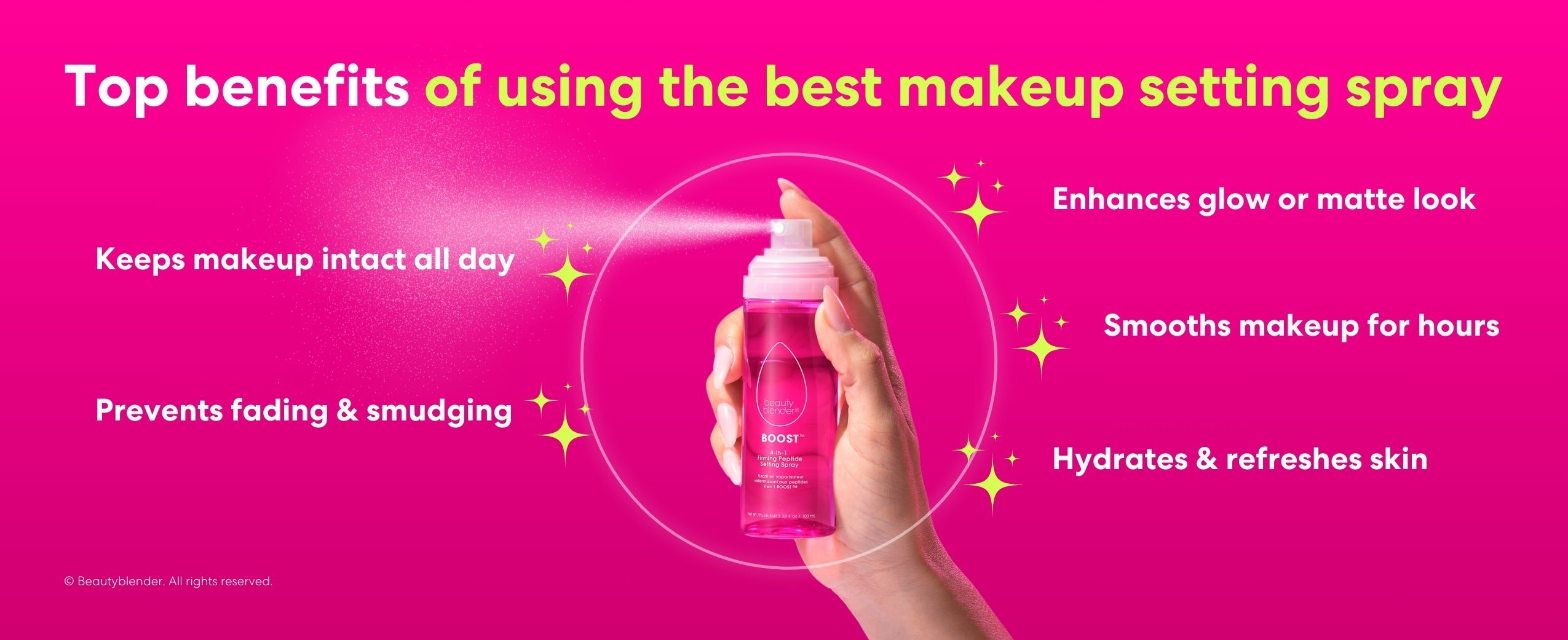 Top benefits of using the best makeup setting spray